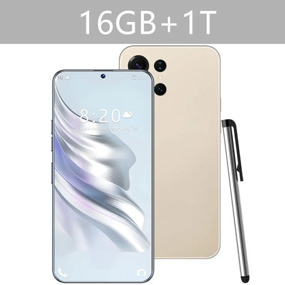 Nuevo teléfono inteligente 14T Pro original de 7,3 pulgadas, 8000 mAh, Android