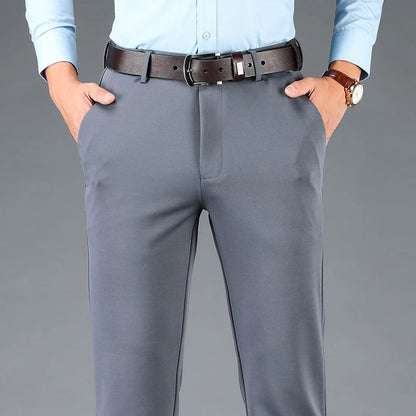 Pantalones de traje informales de negocios para hombre