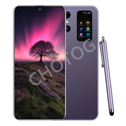 Teléfono inteligente SMS 24 Ultra original de 2025, pantalla de 7,3