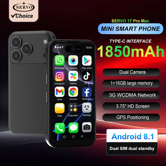 SERVO 17PRO MAX 3G, nuevo smartphone Android de 3,75 pulgadas