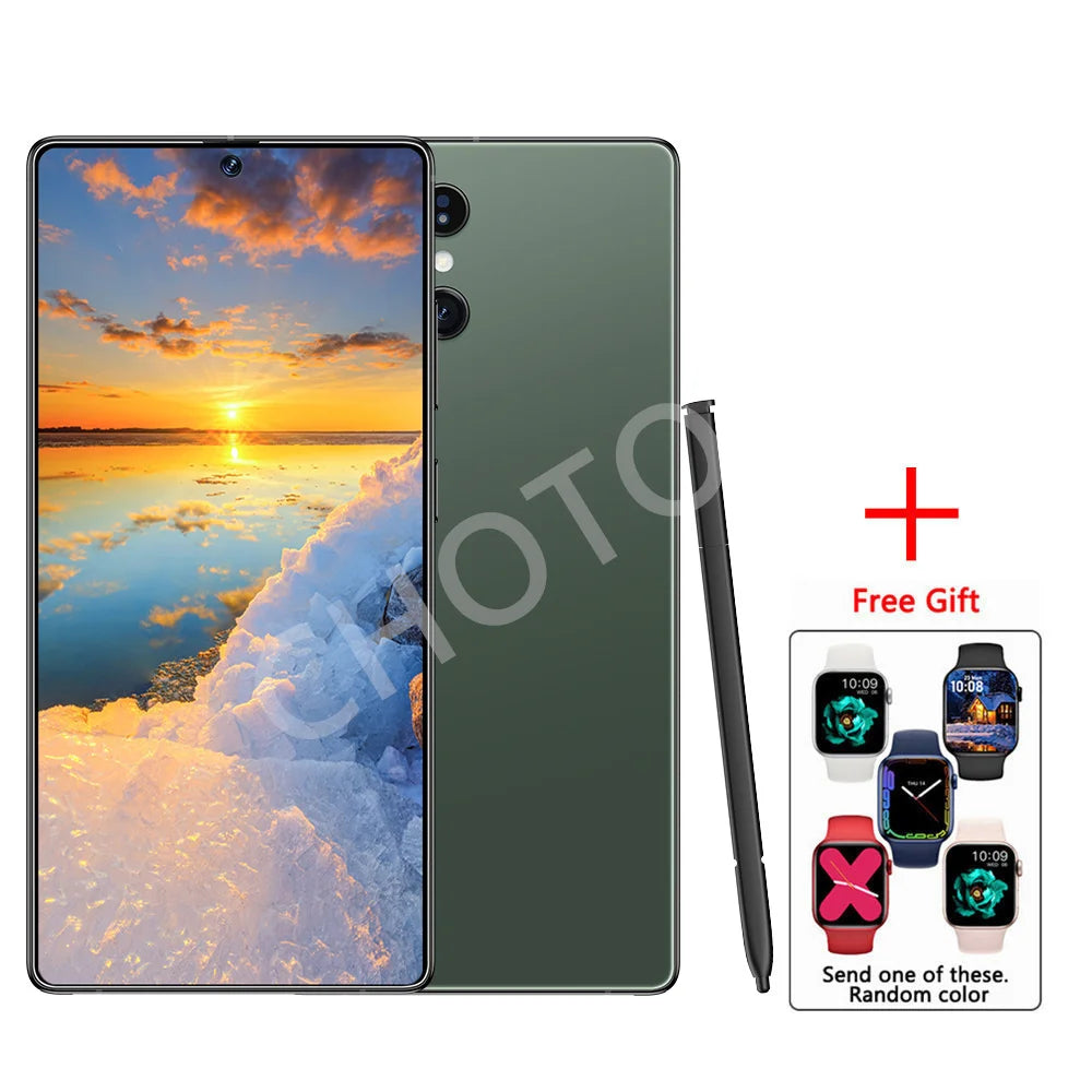 Nuevo teléfono inteligente S+ 25 Ultra 2025 original, pantalla HD