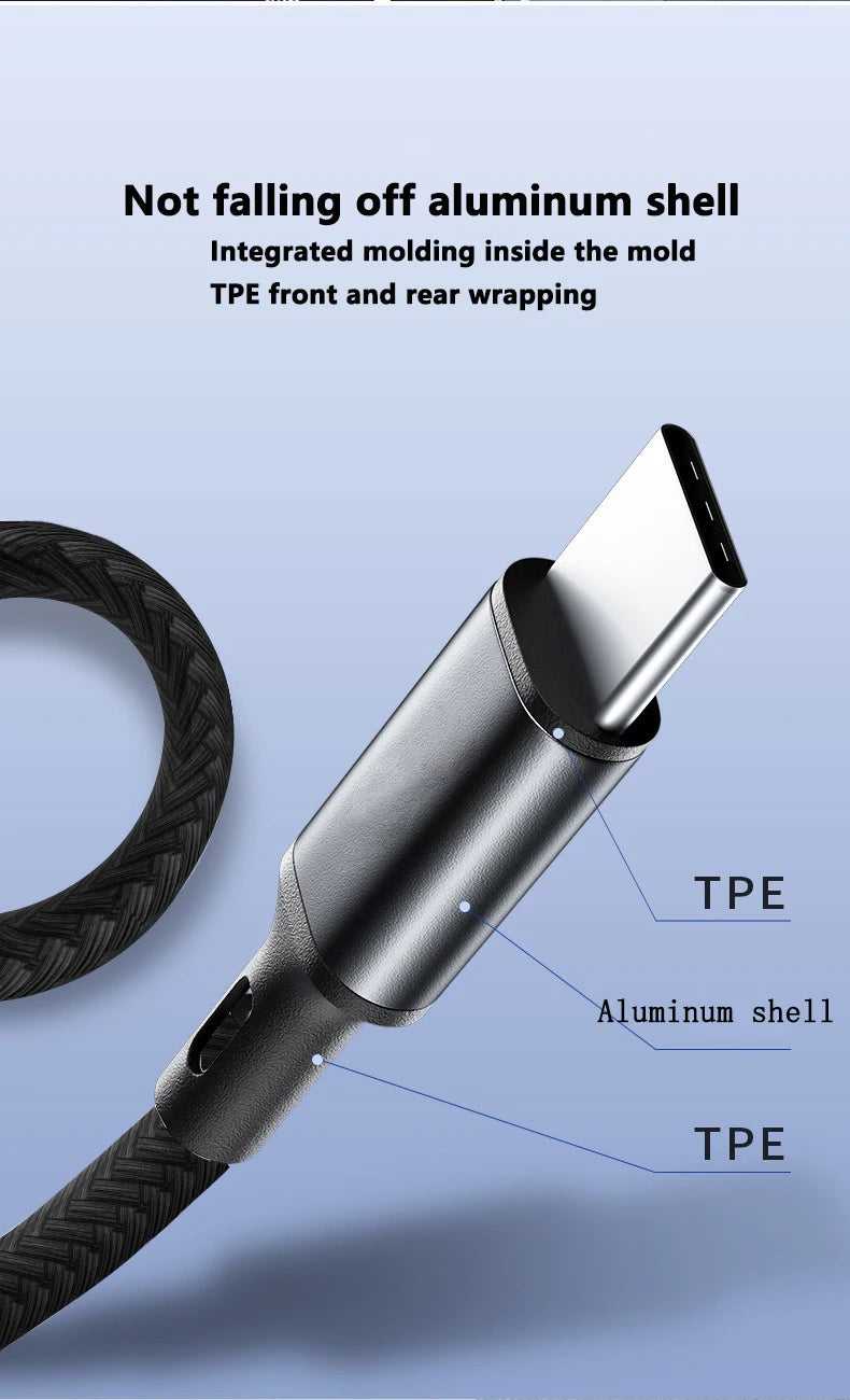 Cable cargador PD de 30 W para iPhone 14, 13, 12, 11 Pro Max, Mini, XR, XS