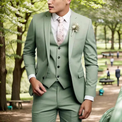 Trajes de hombre de corte entallado, corte regular, elegante