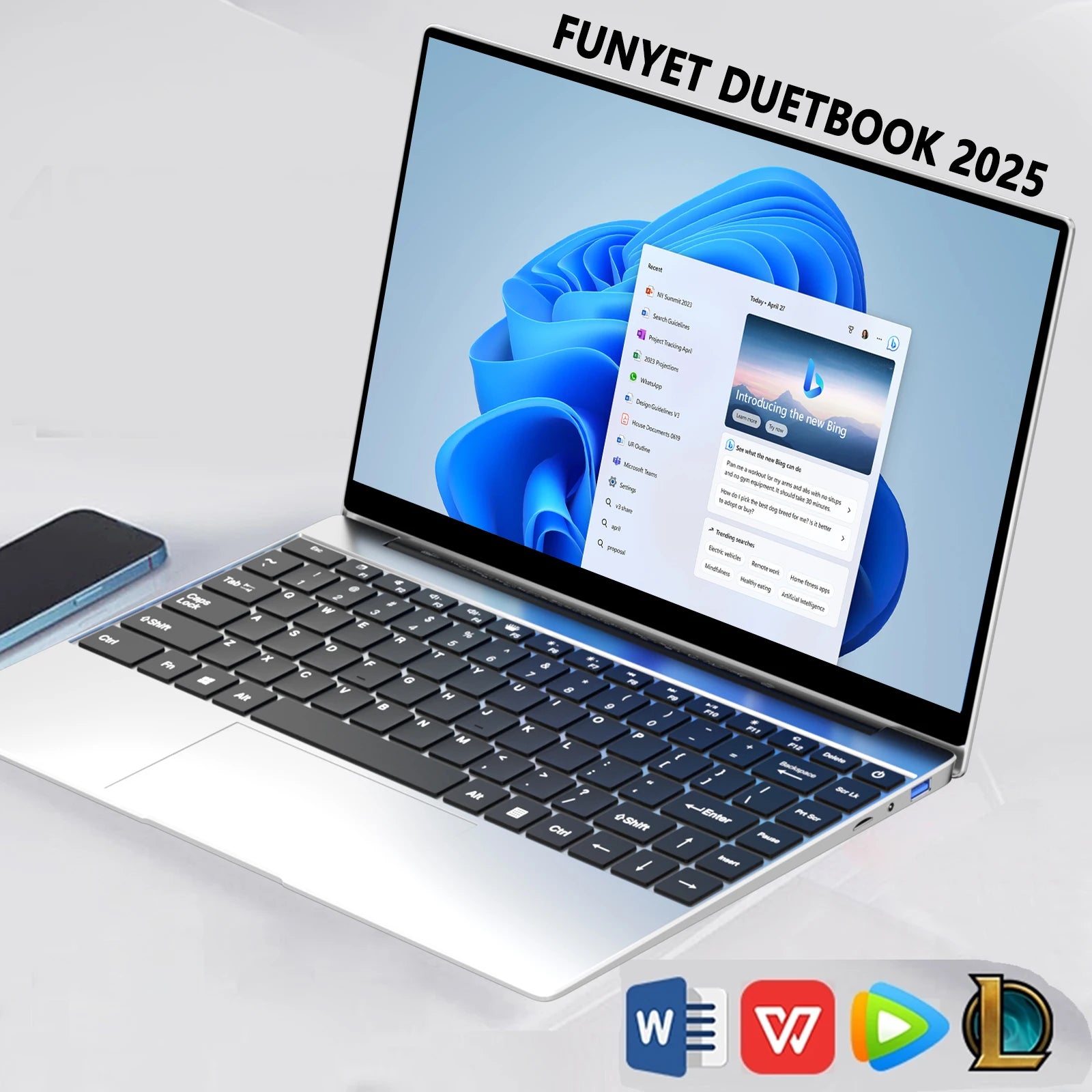 Portátil Intel Pentium N3700, 16 GB de RAM, 2048 GB de SSD, resolución 1920