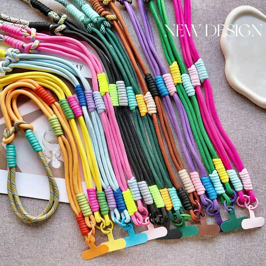 Cordón ajustable para teléfono de Corea, universal, para exteriores