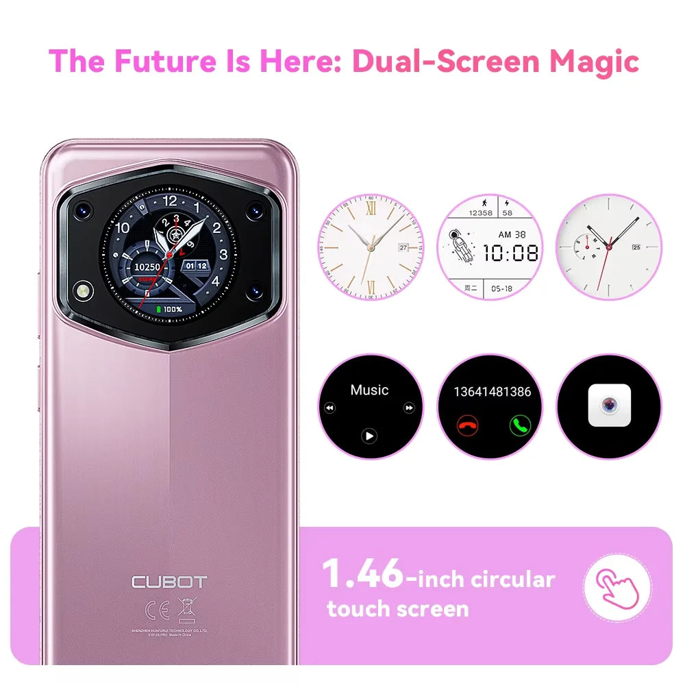 Smartphone Cubot A30 4G 16 GB (6 GB + 10 GB) 128 GB 90 Hz