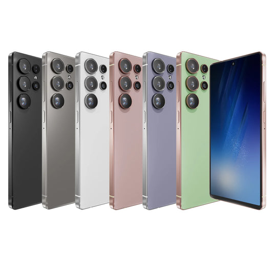 Teléfono inteligente S25 Ultra Android de 6,8 pulgadas, 8+128 GB de ROM