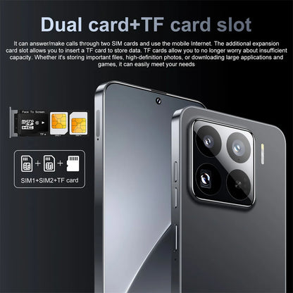 Teléfono inteligente 14T Pro 5G 7.0HD, doble SIM, 16 GB + 1 TB, Android