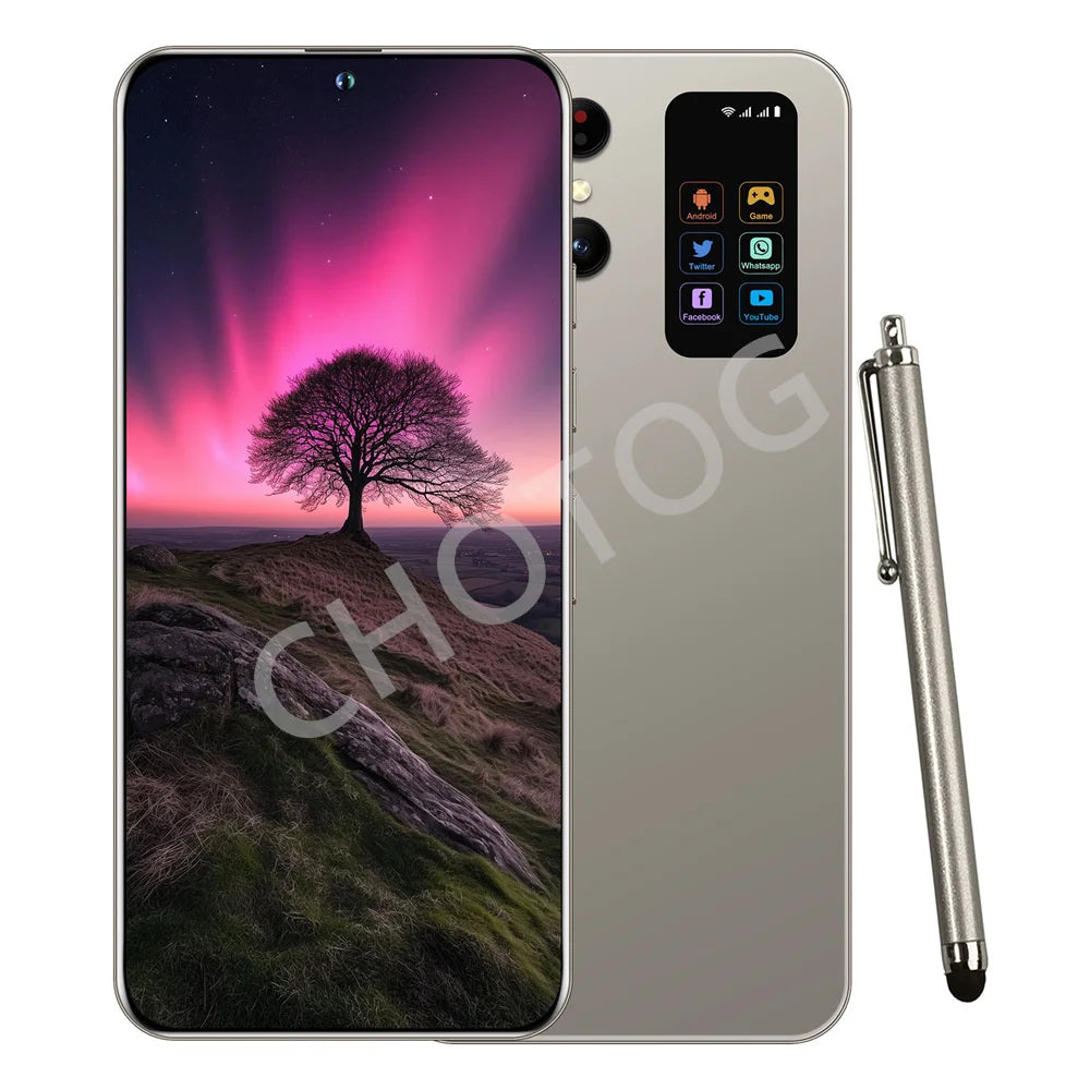 Teléfono inteligente SMS 24 Ultra original de 2025, pantalla de 7,3