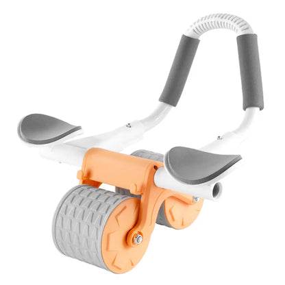 Rueda abdominal de rebote con soporte para codos, rodillo para abdominales