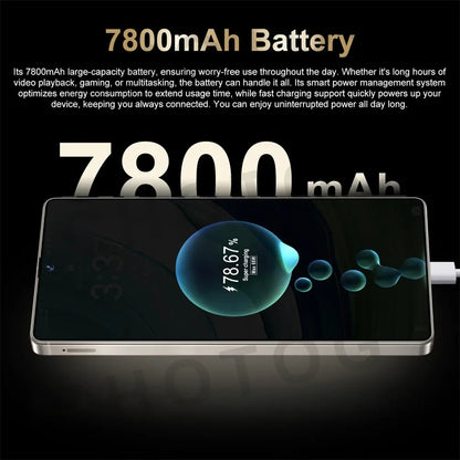 Nuevo teléfono inteligente S+ 25 Ultra 2025 original, pantalla HD