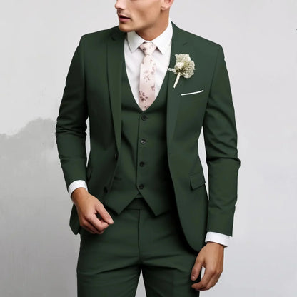 Trajes de hombre de corte entallado, corte regular, elegante