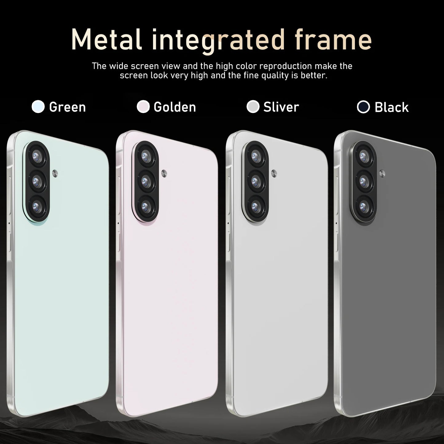 Versión global A56 Smartphone Android, 6.8 pulgadas, 12 GB de RAM