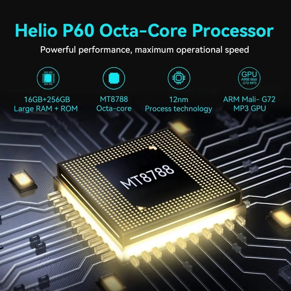Cubot X30P, smartphone Android 13, cámara de 48 MP y cinco núcleos, 16 GB