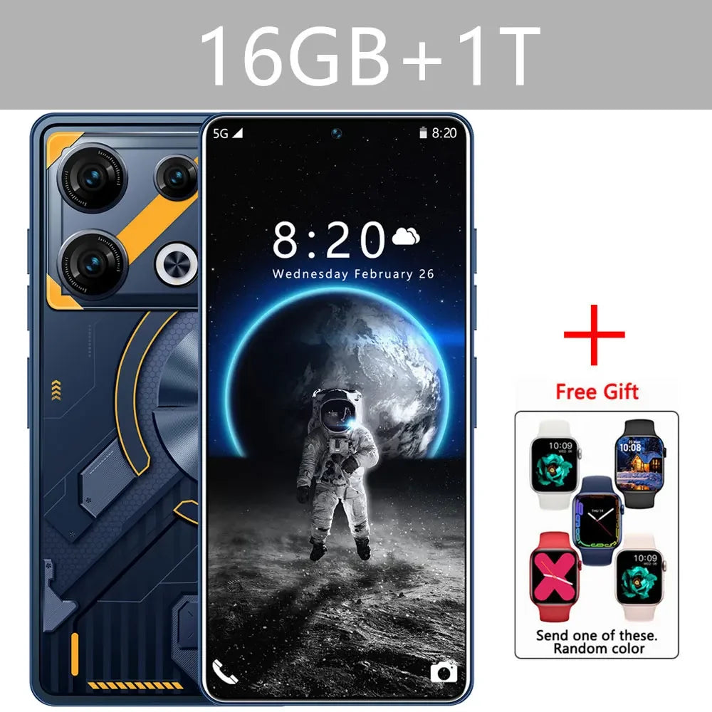 Teléfono inteligente GT10 Pro 2025 original, 4G, 5G, 7.3 pulgadas HD