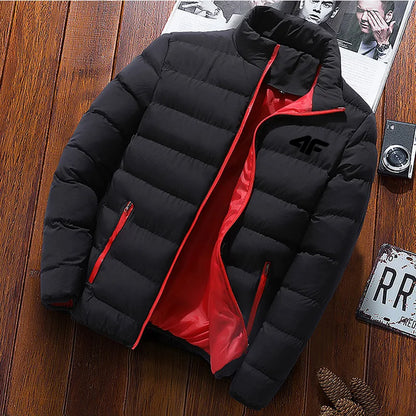 Chaqueta informal para hombre, cortavientos impermeable