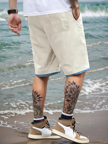 Pantalones deportivos casuales holgados de verano para hombre