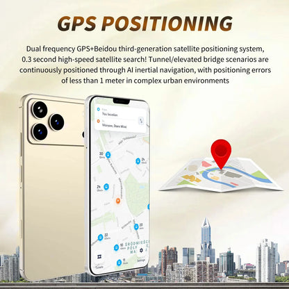 Nuevo teléfono inteligente i17 Pro Max 5G 7.0HD con doble tarjeta SIM