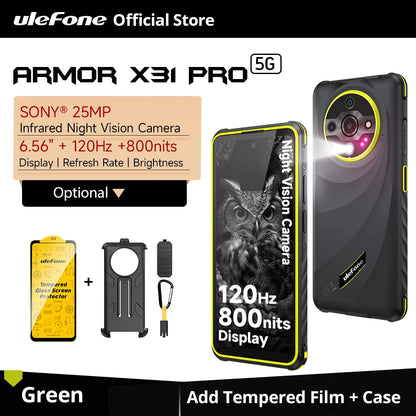 Ulefone Armor X31 Pro 5G Teléfono robusto Android 14