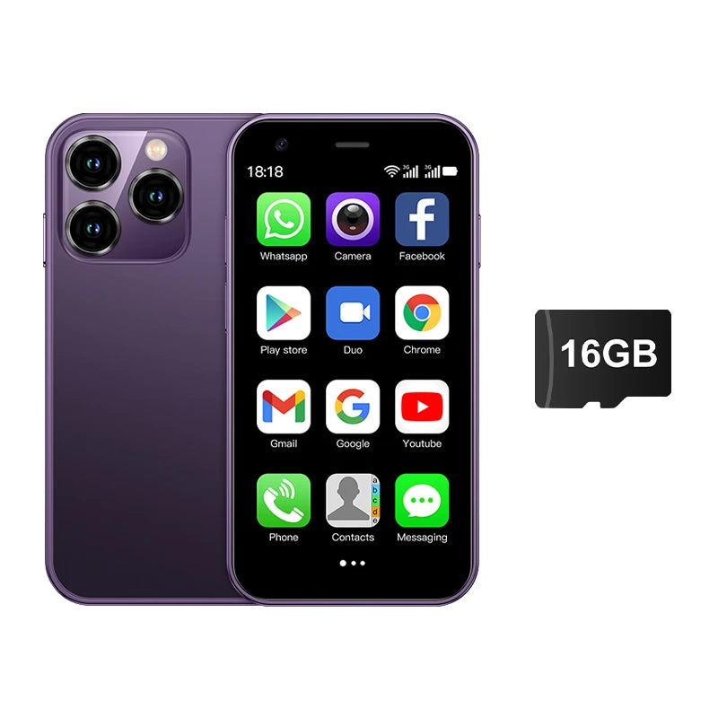 SERVO 15SE Mini Smartphone 3G WCDMA Sistema Android Punto de acceso WiFi