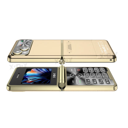XGODY S200, Mini teléfono plegable de 2,4 pulgadas, teléfono inteligente