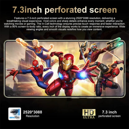Nuevo teléfono inteligente S+ 25 Ultra 2025 original, pantalla HD