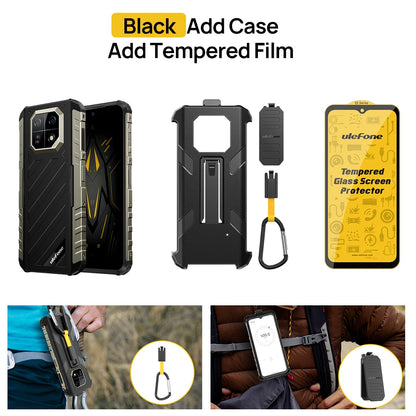 Ulefone Armor 22 Android 13, 16 GB (8+8 GB de RAM), 128 GB/256 GB de ROM