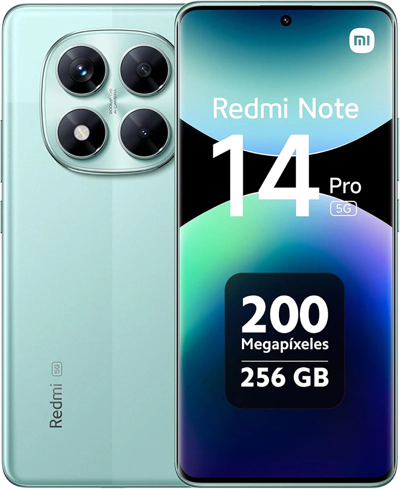 Versión global Redmi Note 14 Pro 5G Smartphone NFC Tamaño 7300 + Cámara