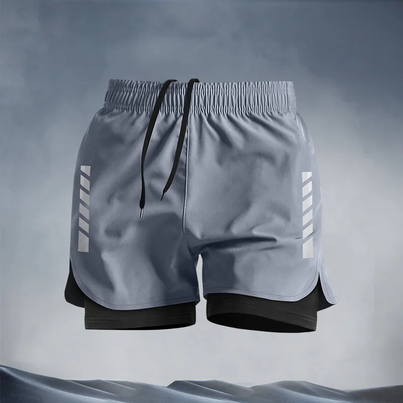 Conjuntos casuales para hombre, pantalones cortos de verano