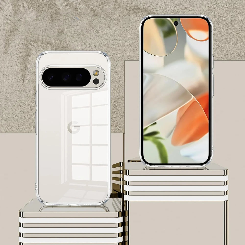 Funda de silicona ultrafina a prueba de golpes para Google Pixel 9A