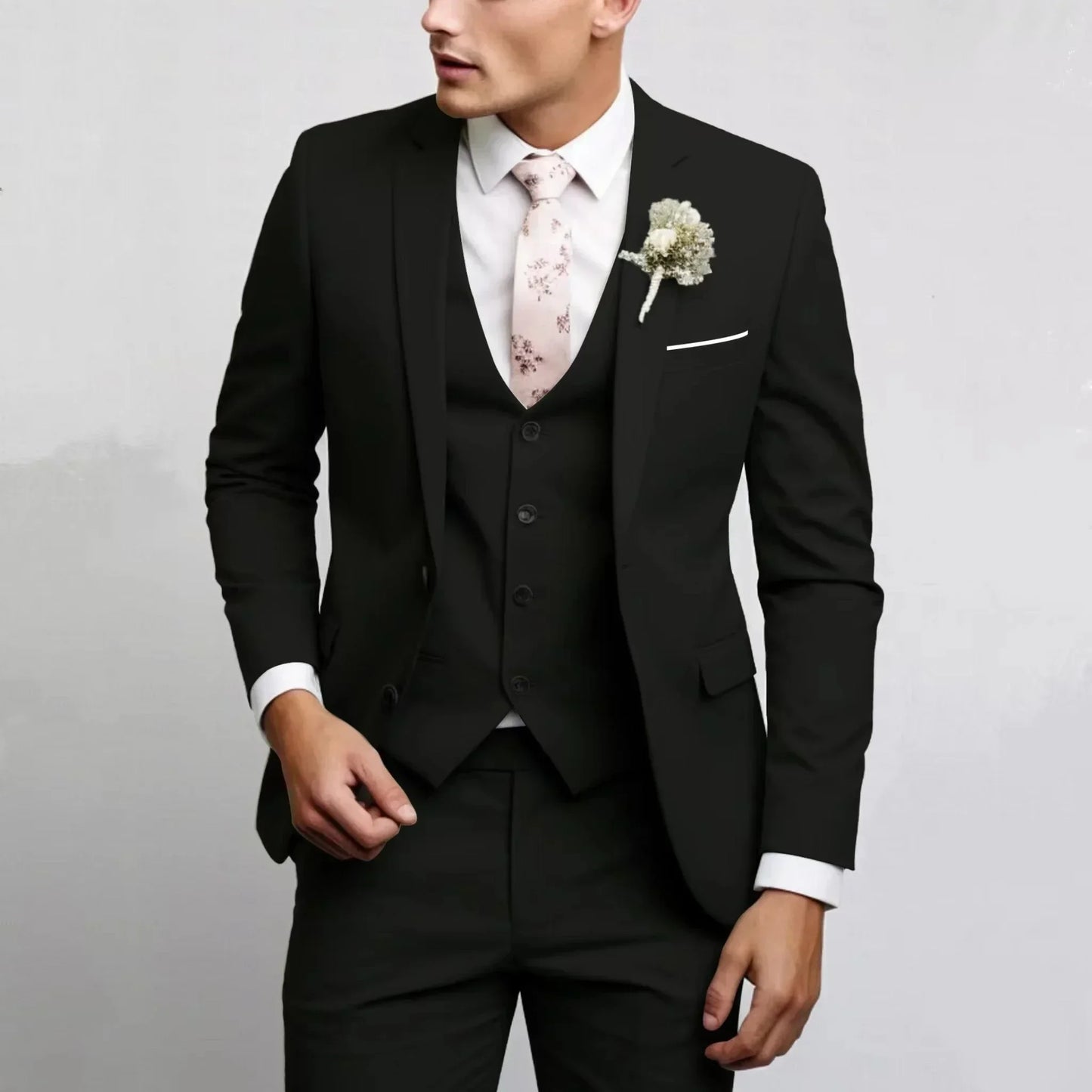 Trajes de hombre de corte entallado, corte regular, elegante