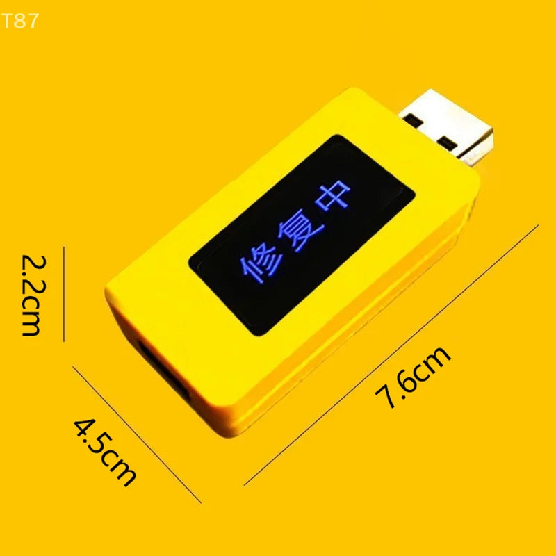 Restaurador de batería de teléfono móvil USB todo en uno, mejora la vida