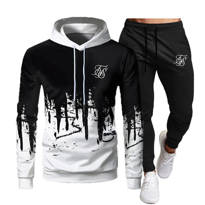 Sudadera con capucha Sik Silk para hombre, ropa deportiva informal
