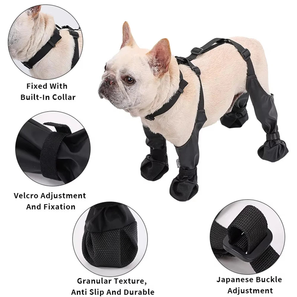 Botas impermeables para perros, accesorio para calzado de exterior
