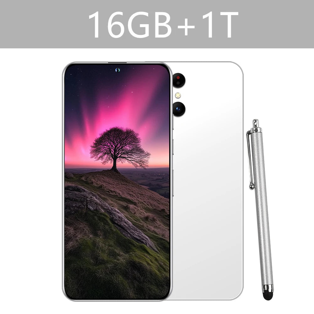Teléfonos celulares originales S+ 25 Ultra 7.3HD Smartphone económico