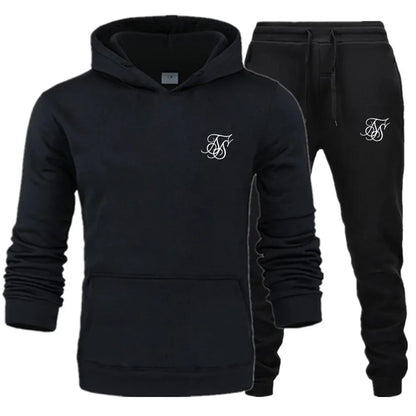 Conjunto deportivo de 2 piezas para hombre, chándal ajustado