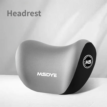 Reposacabezas/soporte lumbar para coche, almohada para el cuello