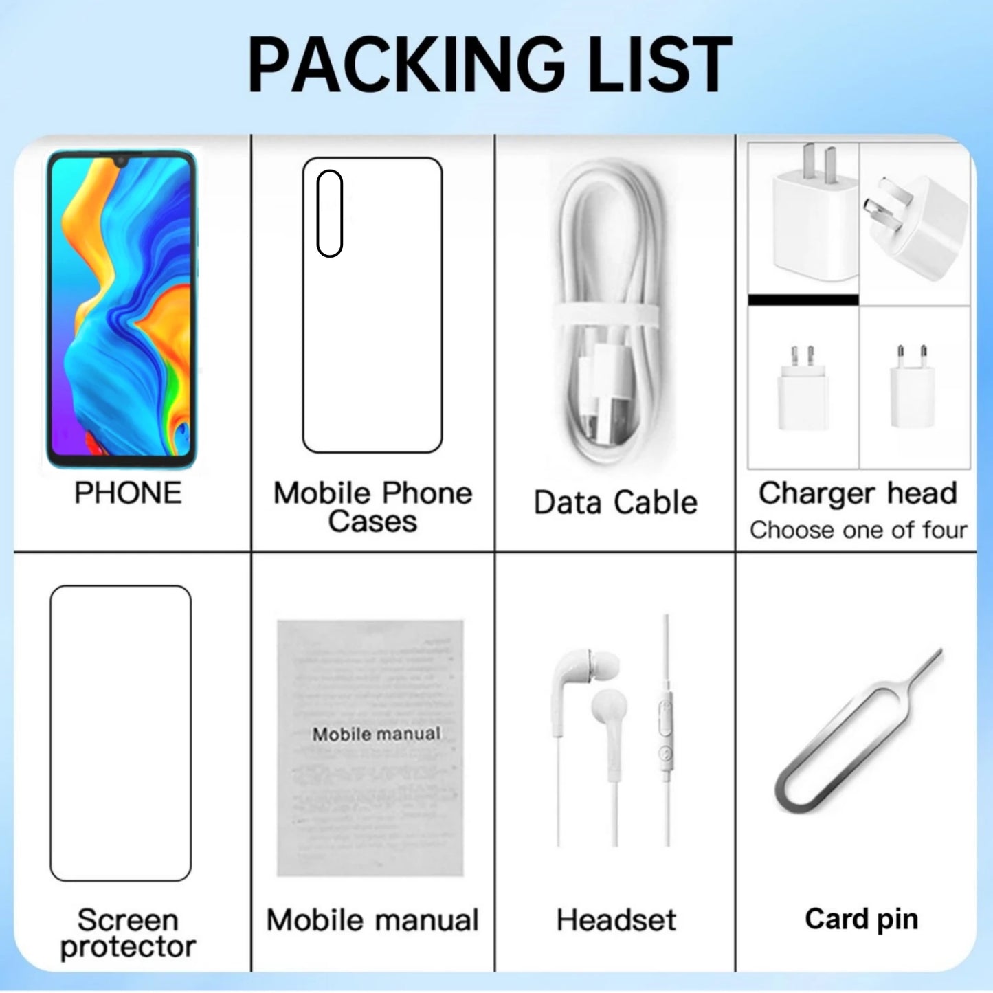 Huawei P30 Lite Global Unlocked Smartphone Android,6.15 inch,128GB