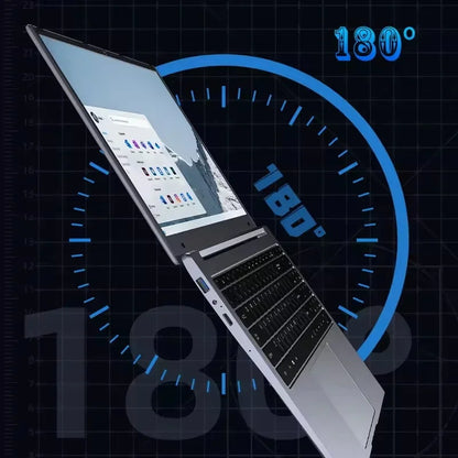 Portátil de 14,1" con Intel Celeron N5095, 16 GB DDR4, 512 GB SSD de 1 T