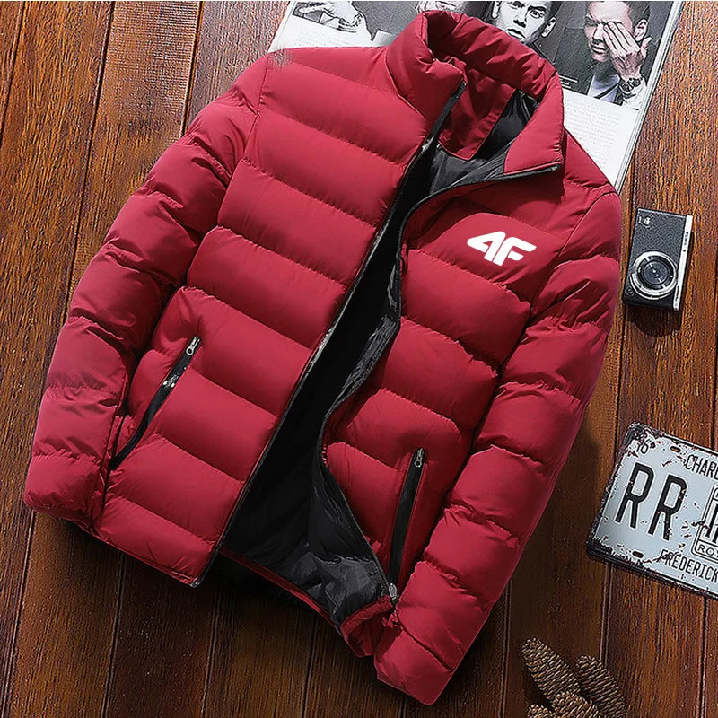 Chaqueta informal para hombre, cortavientos impermeable