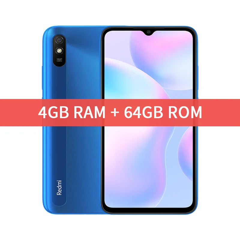 Teléfono inteligente Xiaomi Redmi 9A Rom global 4GB/6GB 64GB/128GB 5000mA