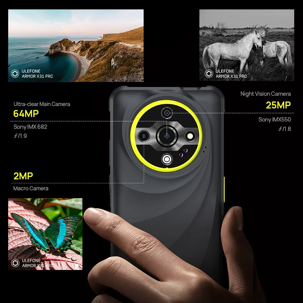 Ulefone Armor X31 Pro 5G Teléfono robusto Android 14