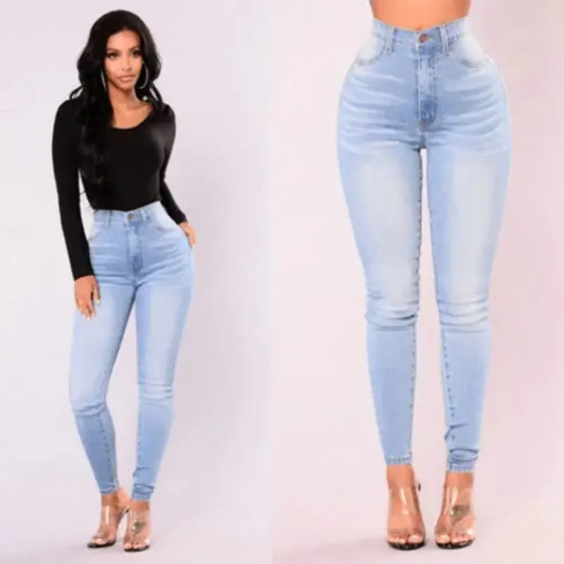 Pantalones vaqueros ajustados  para mujer, pantalones vaqueros