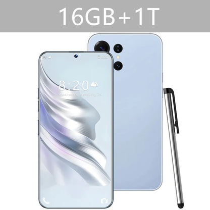Nuevo teléfono inteligente 14T Pro original de 7,3 pulgadas, 8000 mAh, Android