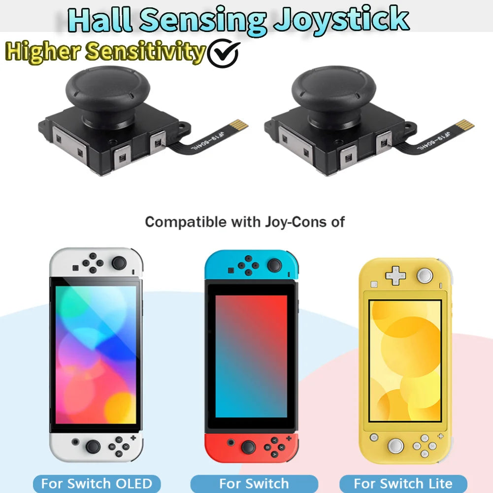 Joystick de detección Hall sin deriva, palo electromagnético