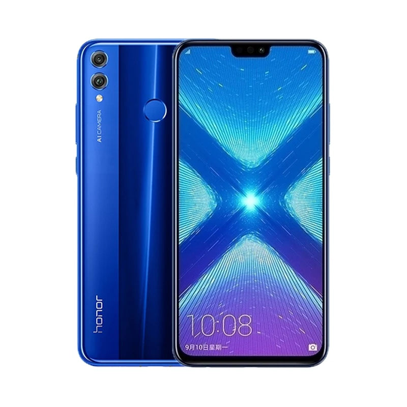 Teléfono inteligente HONOR 8X con firmware global, CPU Haisi Qilin 710, 6,5