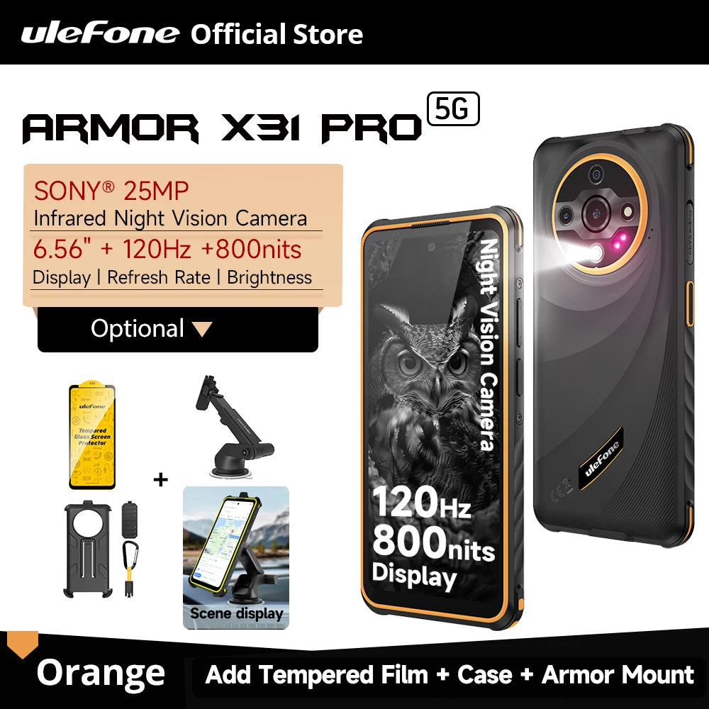 Ulefone Armor X31 Pro 5G Teléfono robusto Android 14
