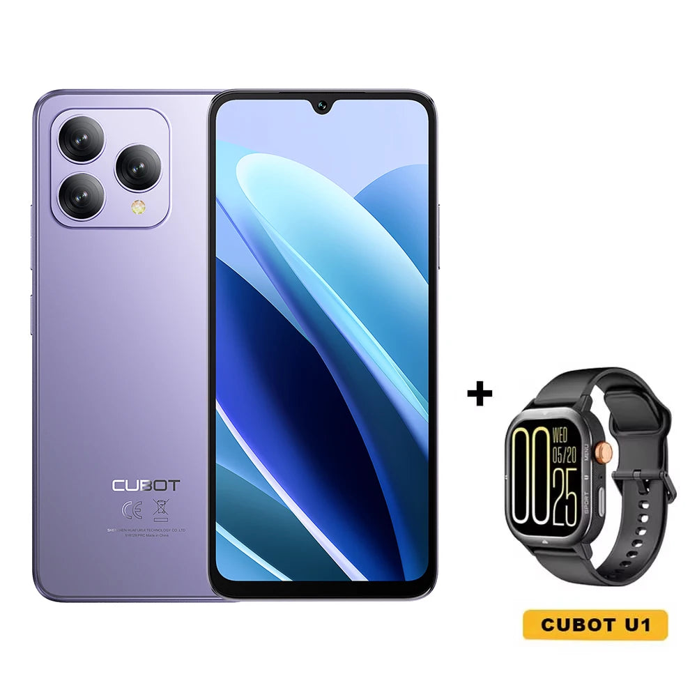 Smartphone Cubot A40, Android 15, 12 GB de RAM + 256 GB de ROM