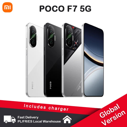 POCO F7 5G NFC Smartphone Snapdragon®8S Gen 4 Batería 6500mAh 90W