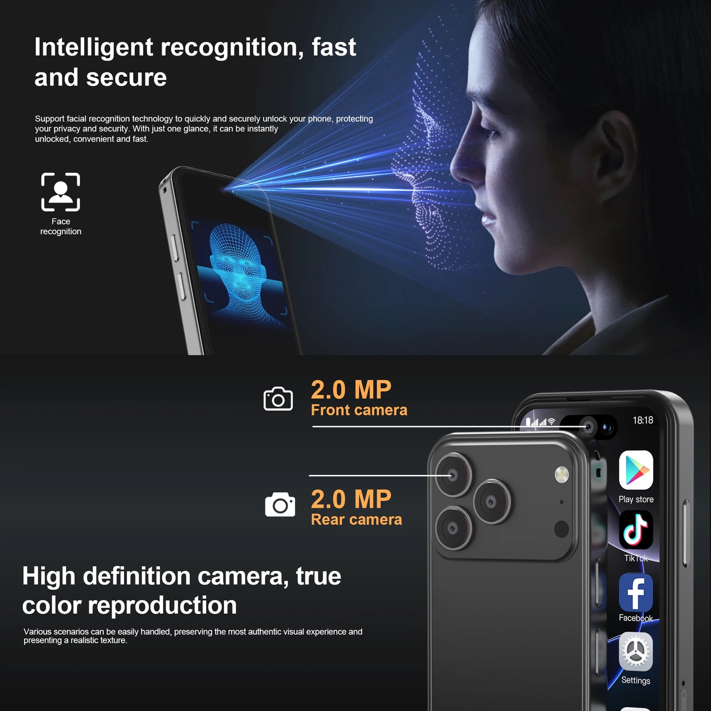 SERVO 17PRO MAX 3G, nuevo smartphone Android de 3,75 pulgadas